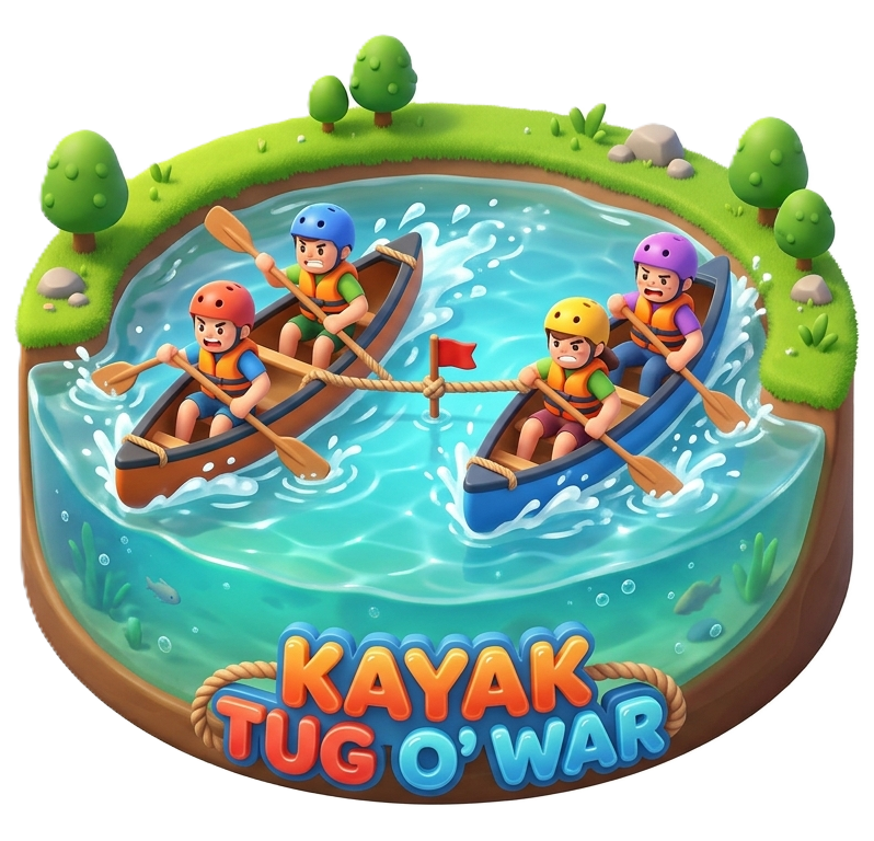 Kayak Tug O' War